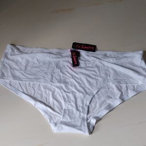 NWT La Senza White Hipster Underwear